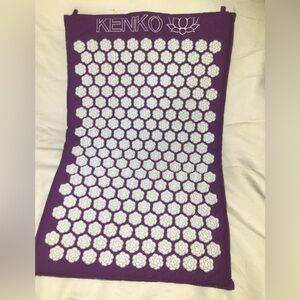 Kenko Acupressure Mat Pad Purple pain relief Health well-being